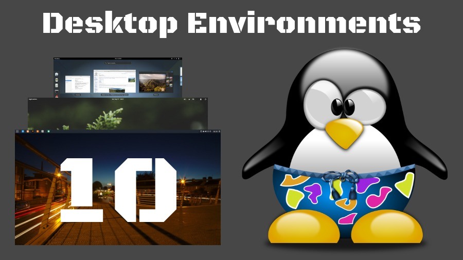 Tux e Desktop Environments